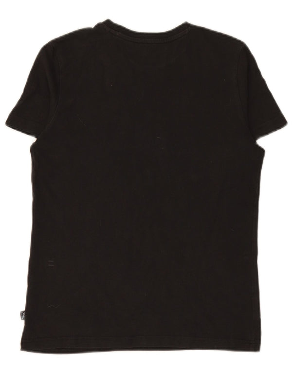 PUMA Boys Graphic T-Shirt Top 13-14 Years Black