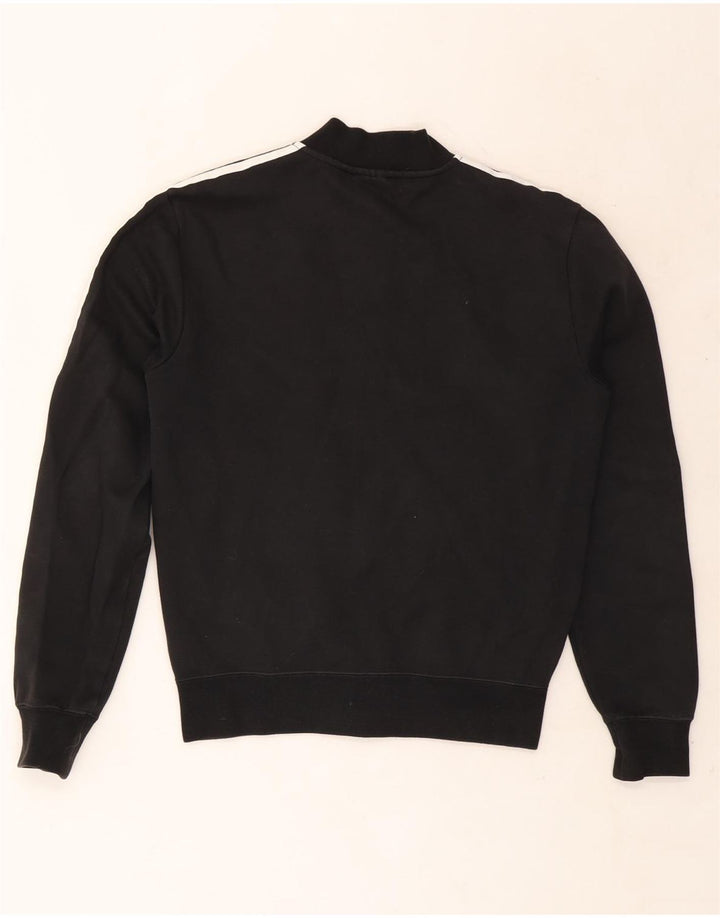 Adidas Męska bluza dresowa, mała, czarna, bawełniana