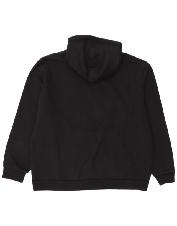 Męski sweter z kapturem Puma z grafiką 2XL, czarny, bawełniany