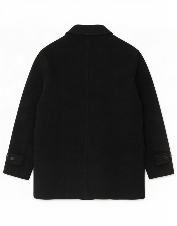 Płaszcz męski Zara UK 42 XL, czarna wełna