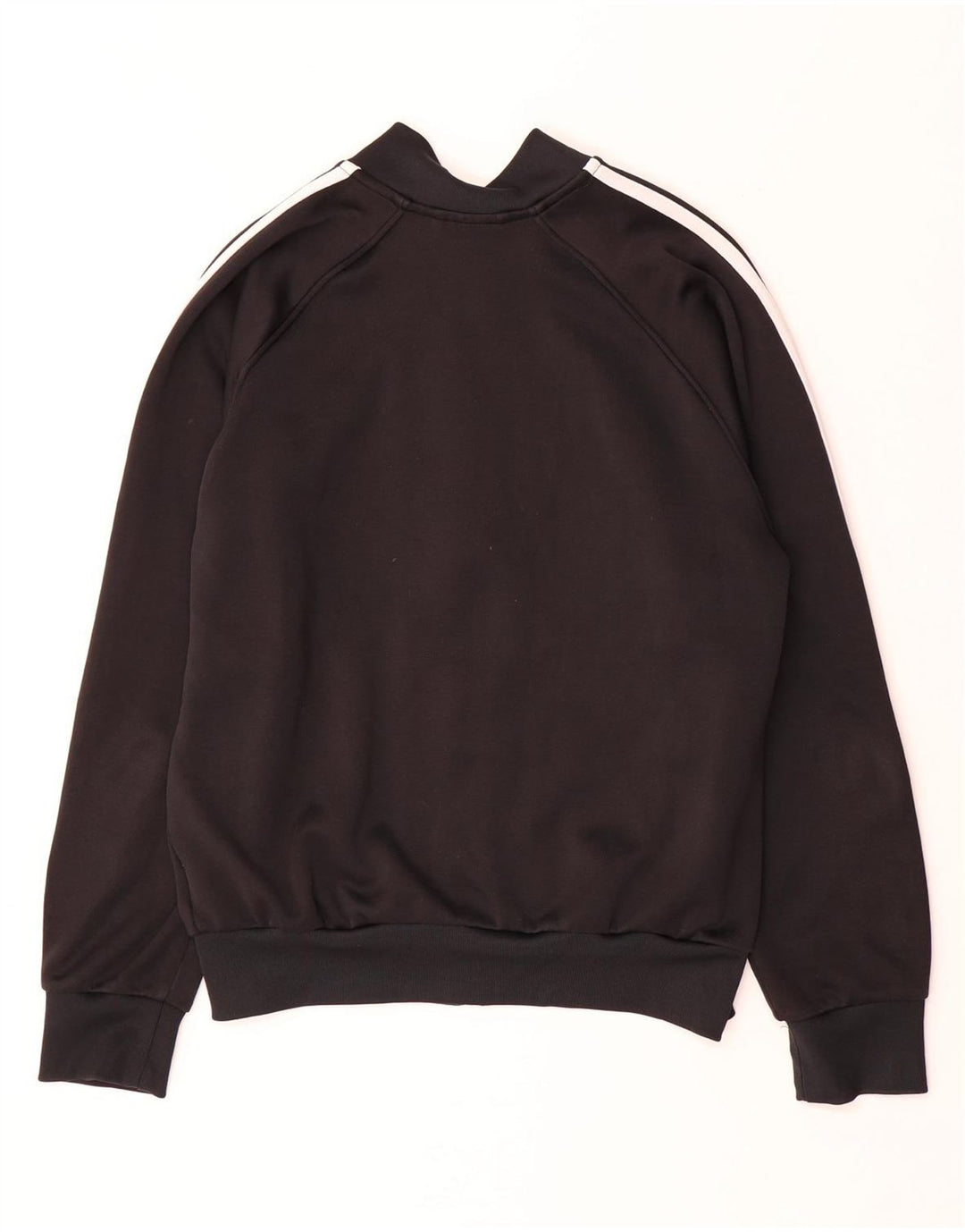 Damska kurtka dresowa ADIDAS UK 14, średnia czarna bawełna