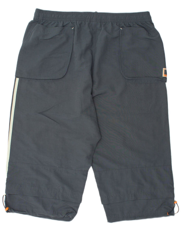 Męskie spodenki sportowe Adidas Bermudy 2XL Szary poliamid