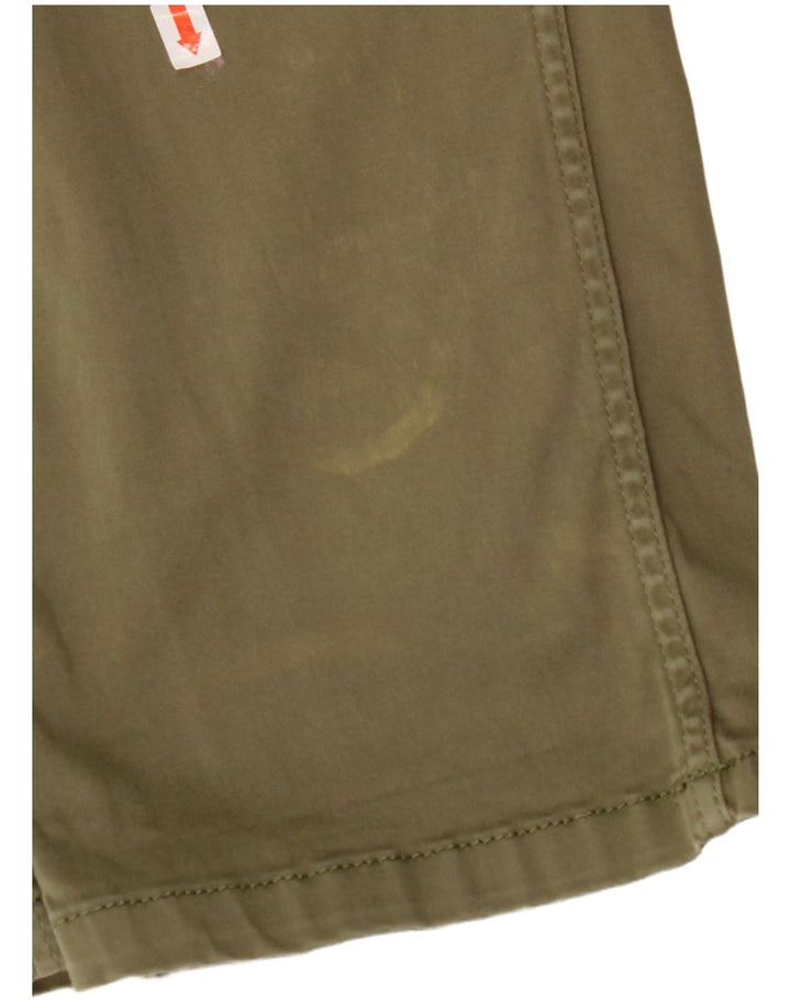 Męskie spodnie typu slim chino TOMMY HILFIGER W31 L32, bawełna khaki