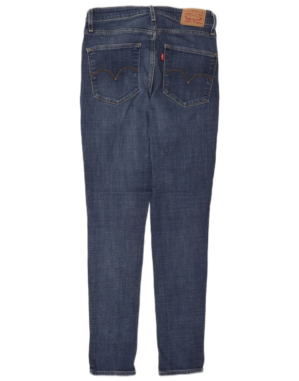 Damskie jeansy Levi's 721 z wysokim stanem W29 L30 Niebieska bawełna