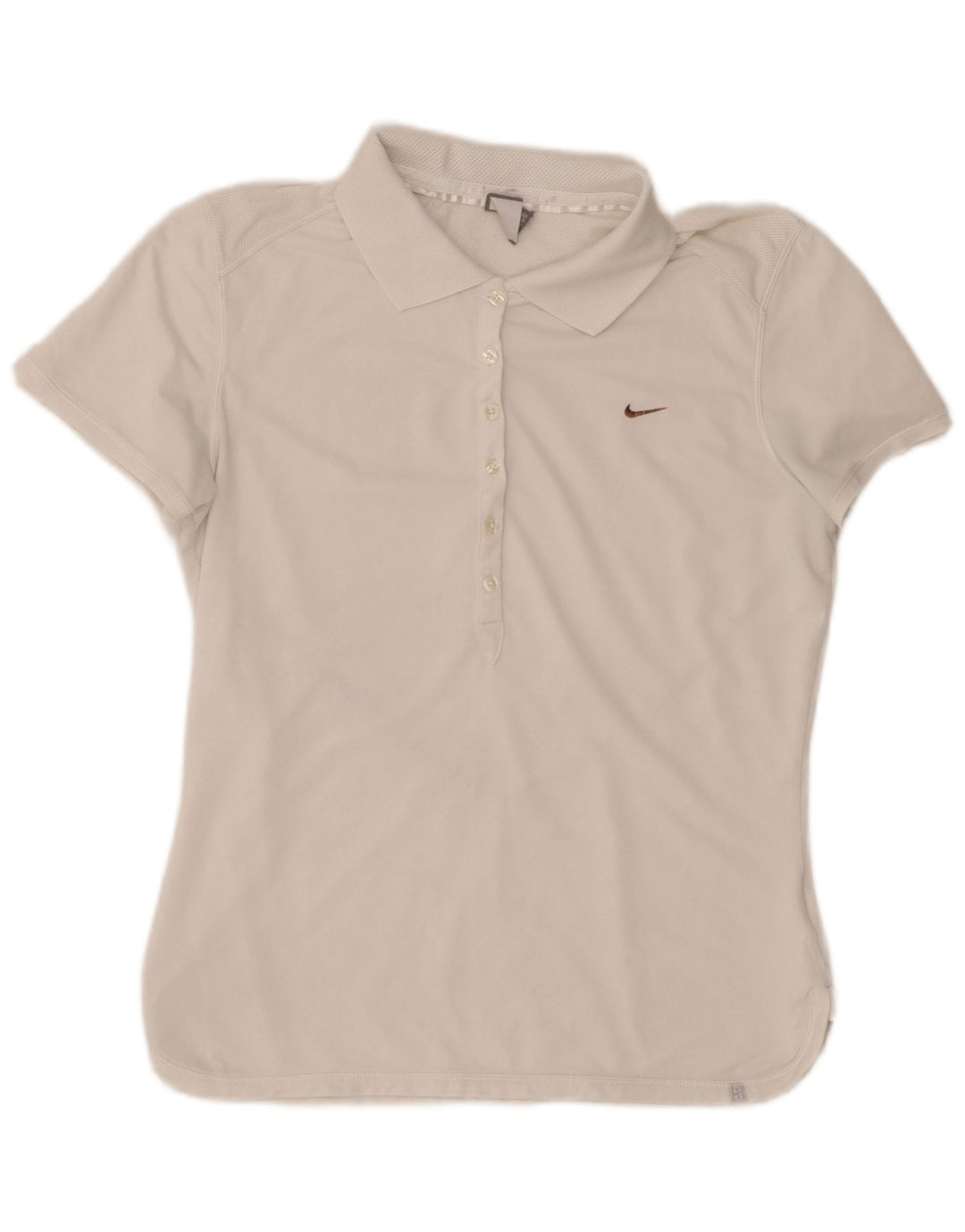 Damska koszulka polo Nike UK 14/16, duża, biała