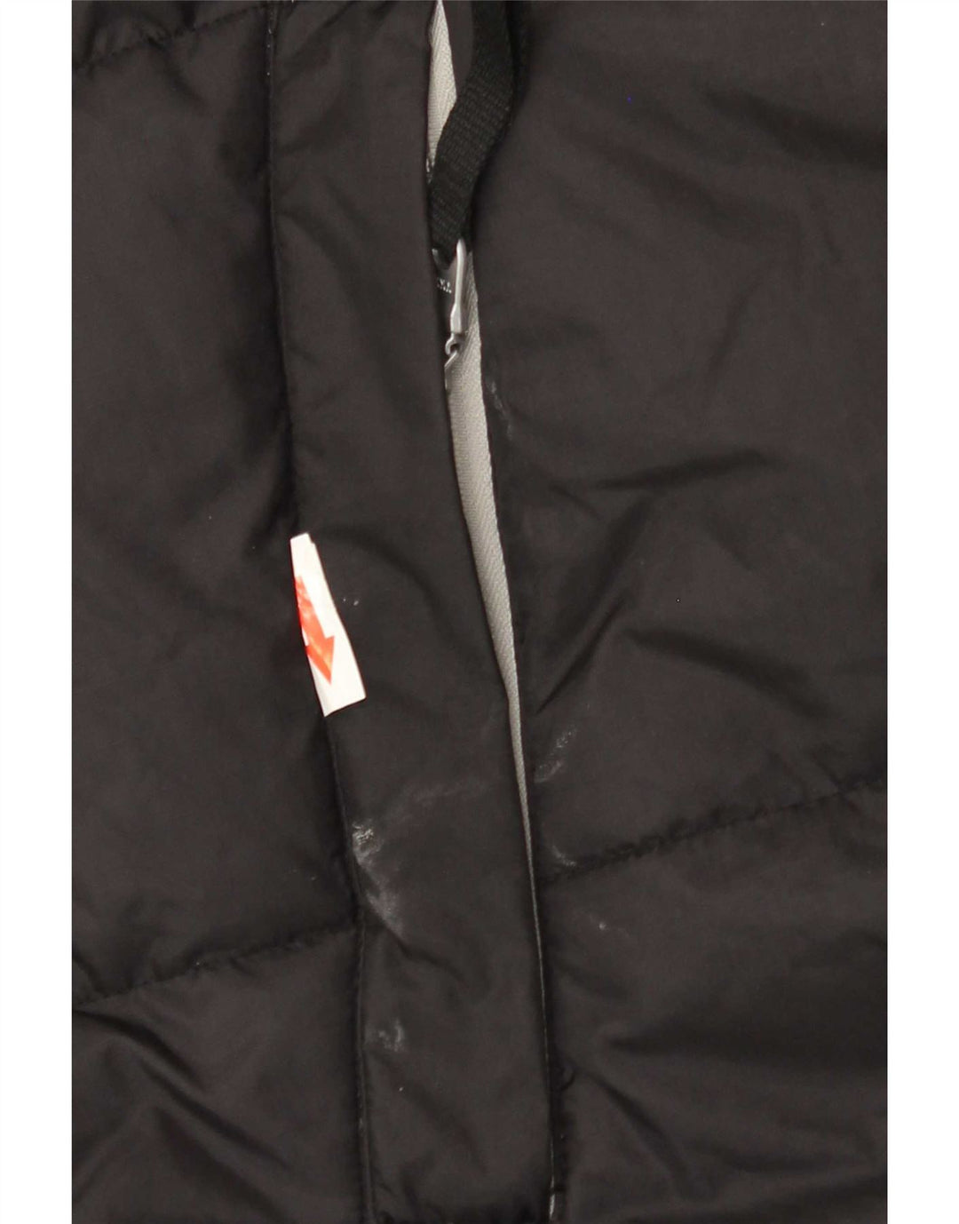 Męska wyściełana kurtka Helly Hansen Graphic UK 44 2XL Czarny nylon z blokami kolorów