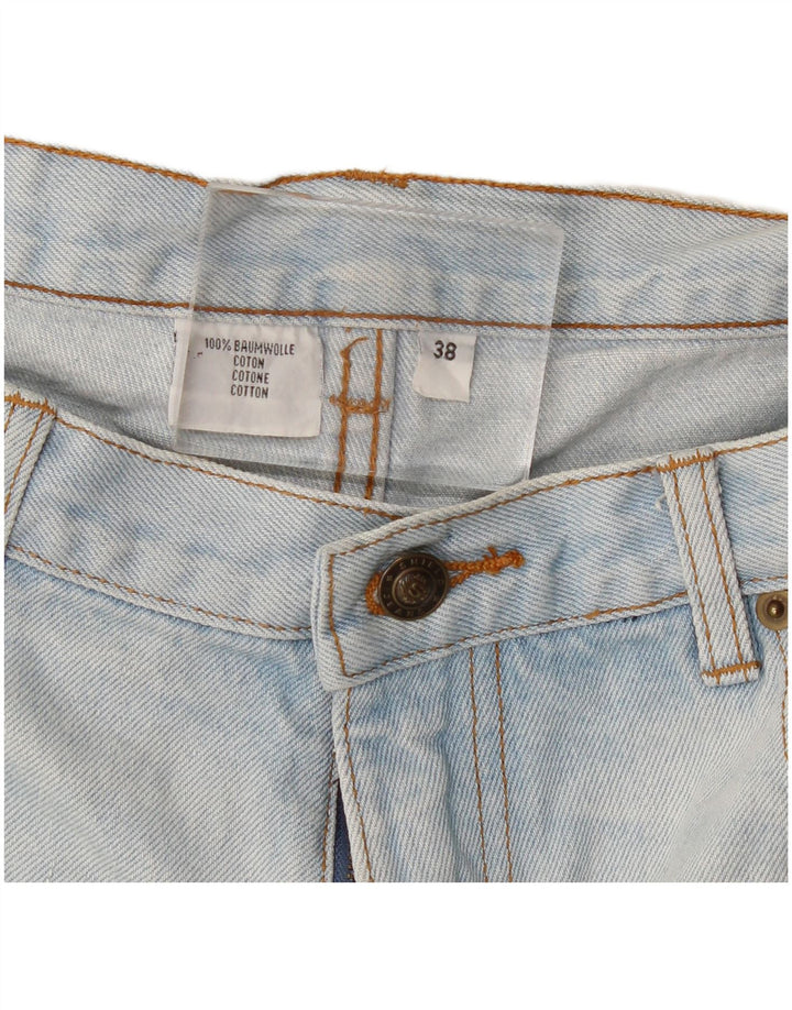 Damskie spodenki jeansowe w stylu vintage W38 XL, niebieska bawełna