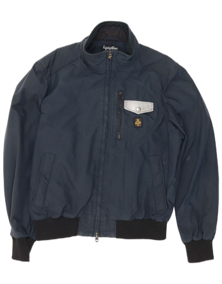 Męska kurtka bomberka Refrigiwear UK 44 2XL Granatowy nylon