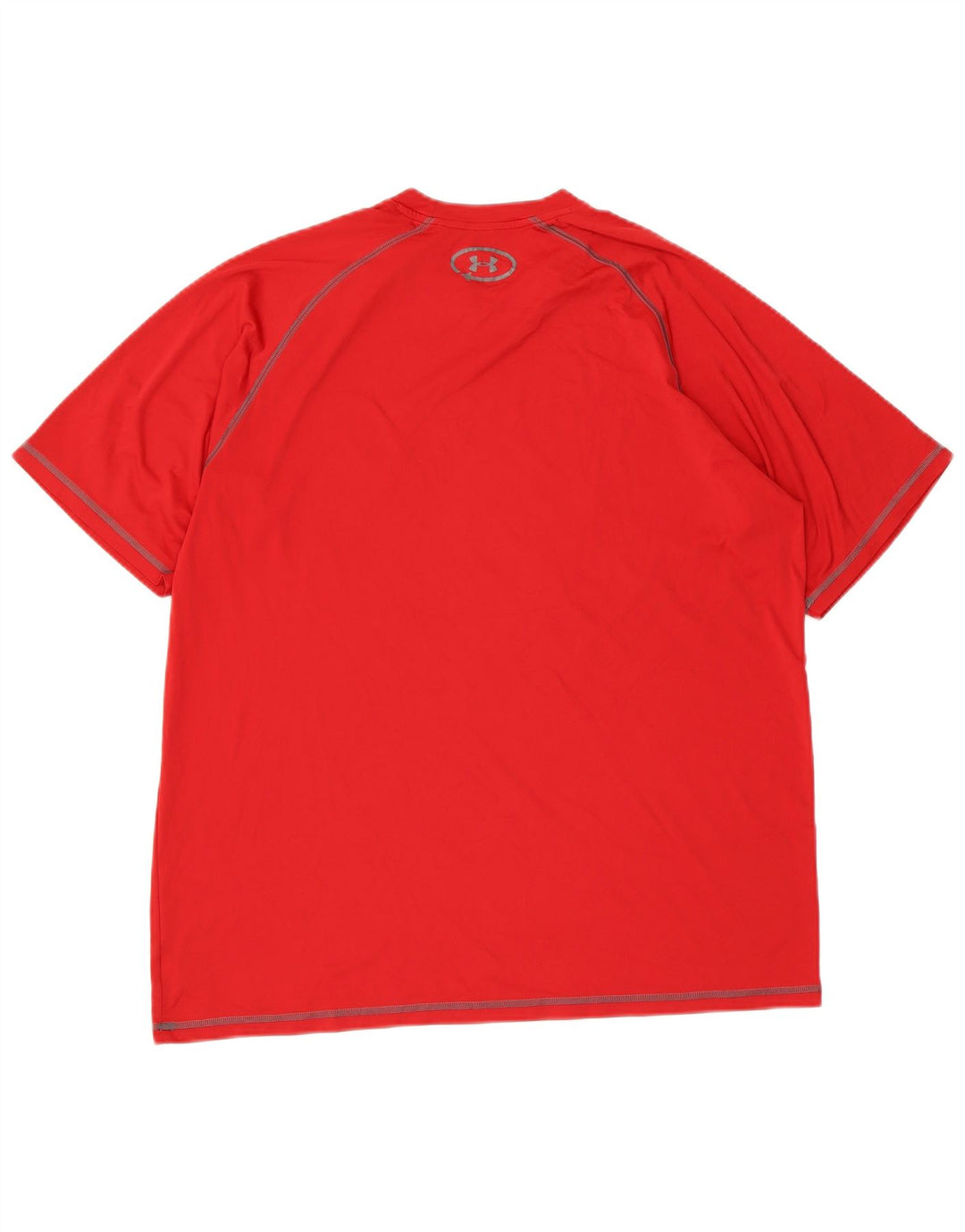 Męski T-shirt UNDER ARMOUR Heat Gear, duży, czerwony, poliestrowy