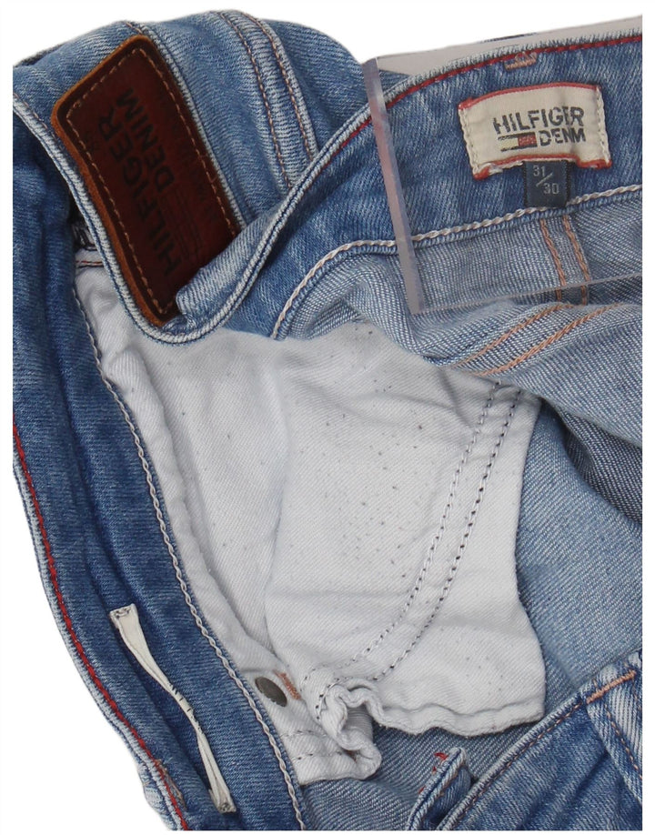 Damskie jeansy skinny TOMMY HILFIGER W31 L30 niebieskie