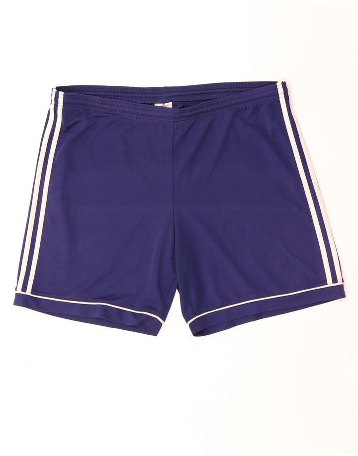 Męskie spodenki sportowe Adidas Aeroready, duże, granatowe, z poliestru