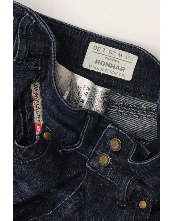 Dżinsy damskie Diesel Ronhar Bootcut W28 L30 Granatowa bawełna