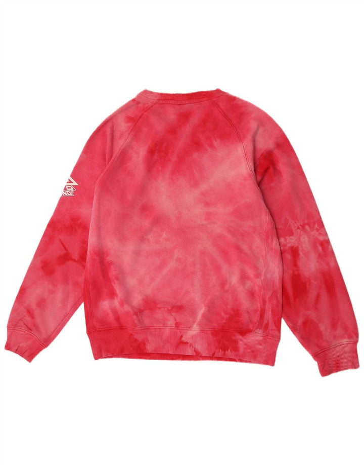 Męska bluza z grafiką Umbro, bawełniana, w kolorze średniego różu