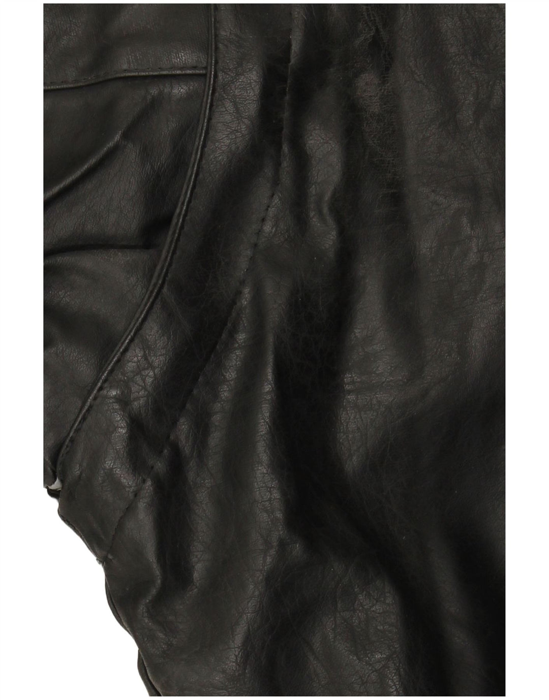 Męska kurtka skórzana VINTAGE UK 42 XL czarna