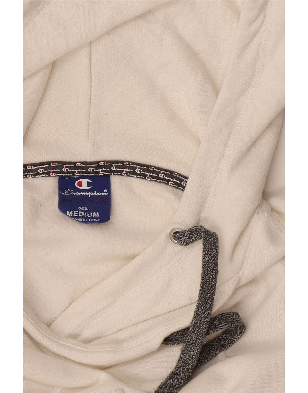 Damska bluza z kapturem Champion Graphic UK 12 Medium White
