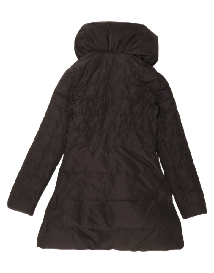 CELYN B Womens Padded Coat IT 44 Medium Black Polyester