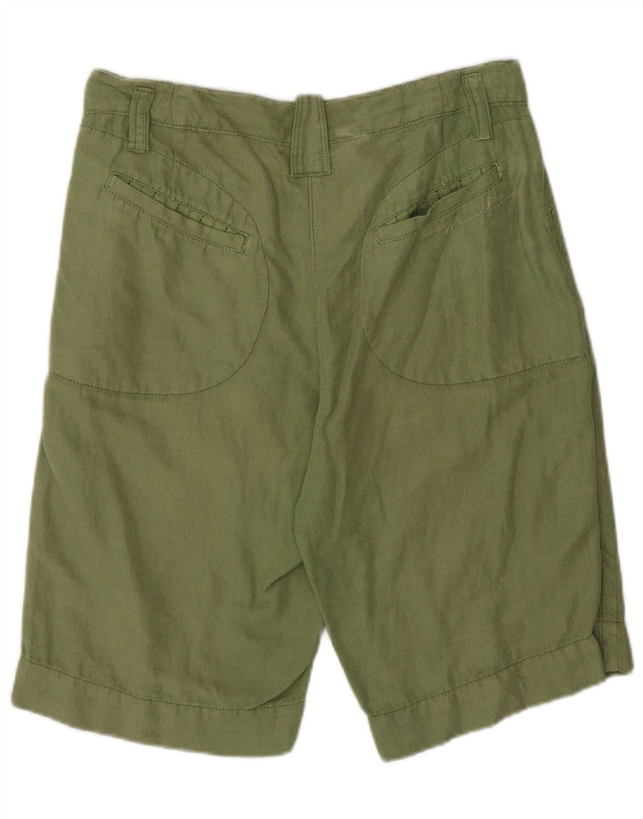 Murphy & Nye Damskie spodenki Chino Medium W28 Green Linen