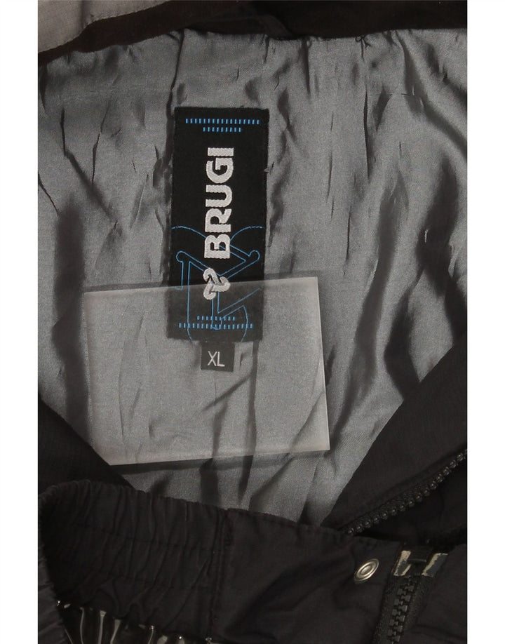 Męska kurtka narciarska Brugi XL w kolorze czarnym