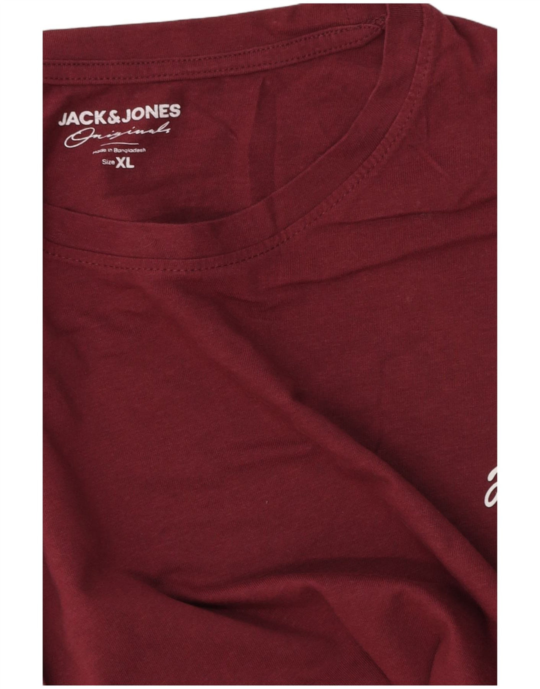T-shirt męski Jack & Jones Top XL, bordowy