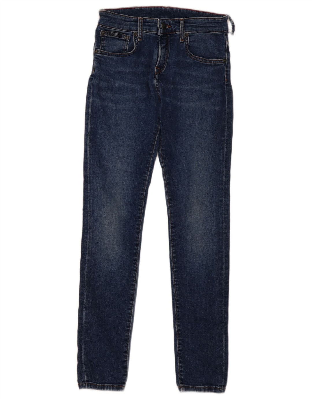 Damskie jeansy slim fit Hackett W26 L29 Niebieskie klasyczne