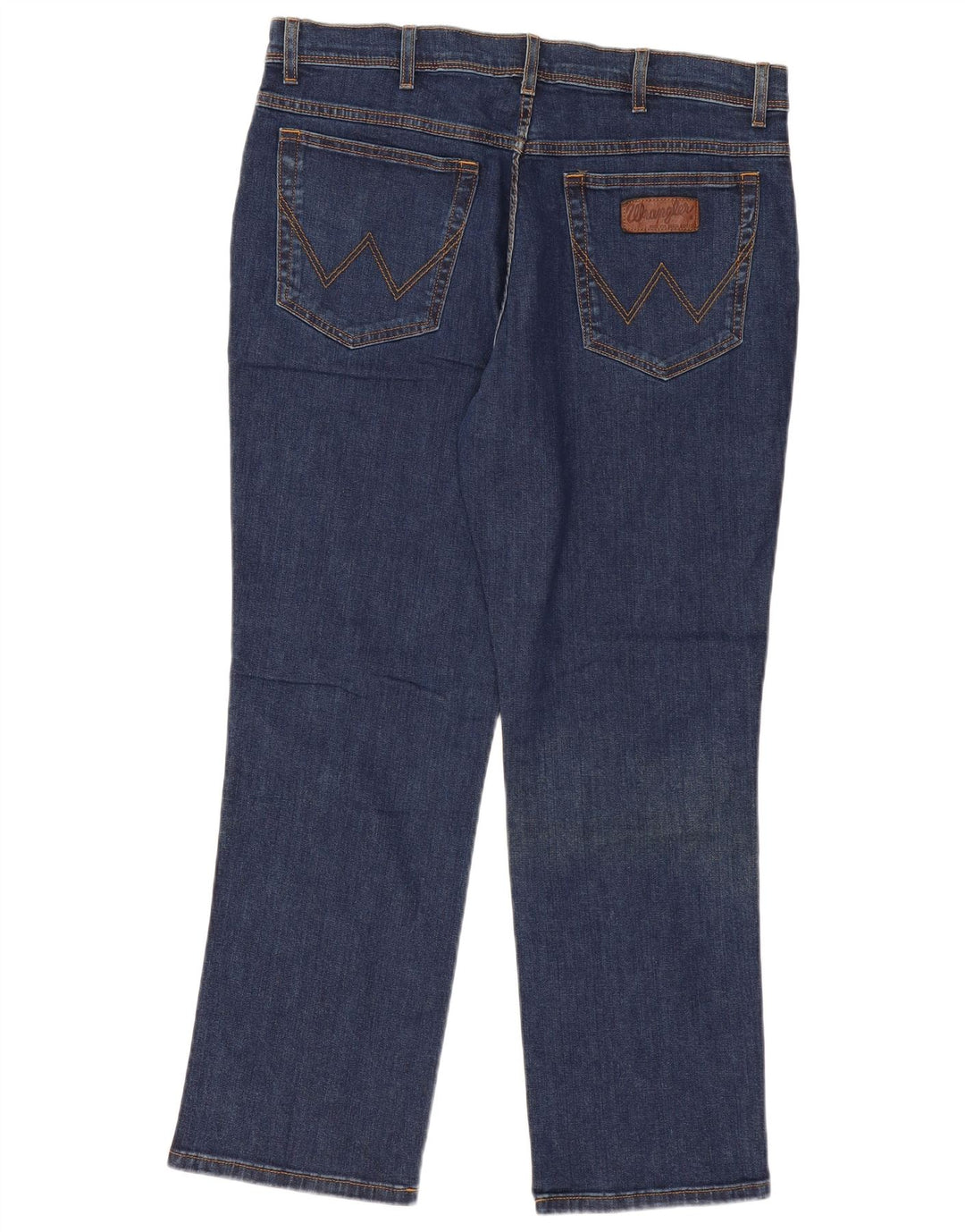 Męskie jeansy Wrangler Texas Stretch Straight W38 L30 Granatowa bawełna