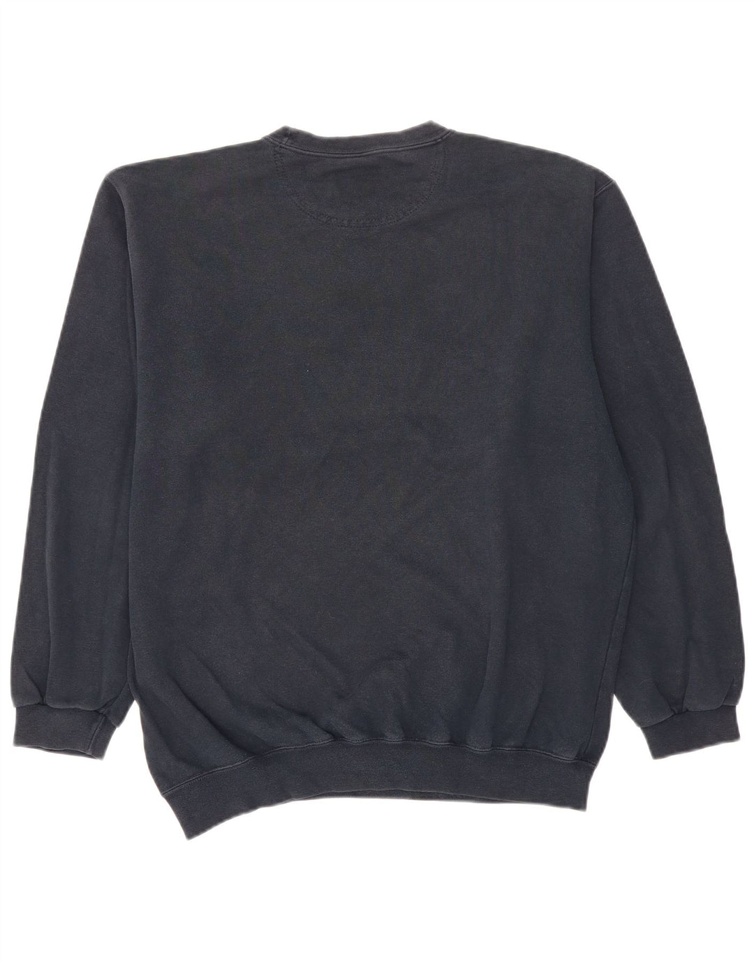 Męski sweter z grafiką Champion, duży, granatowy, bawełniany