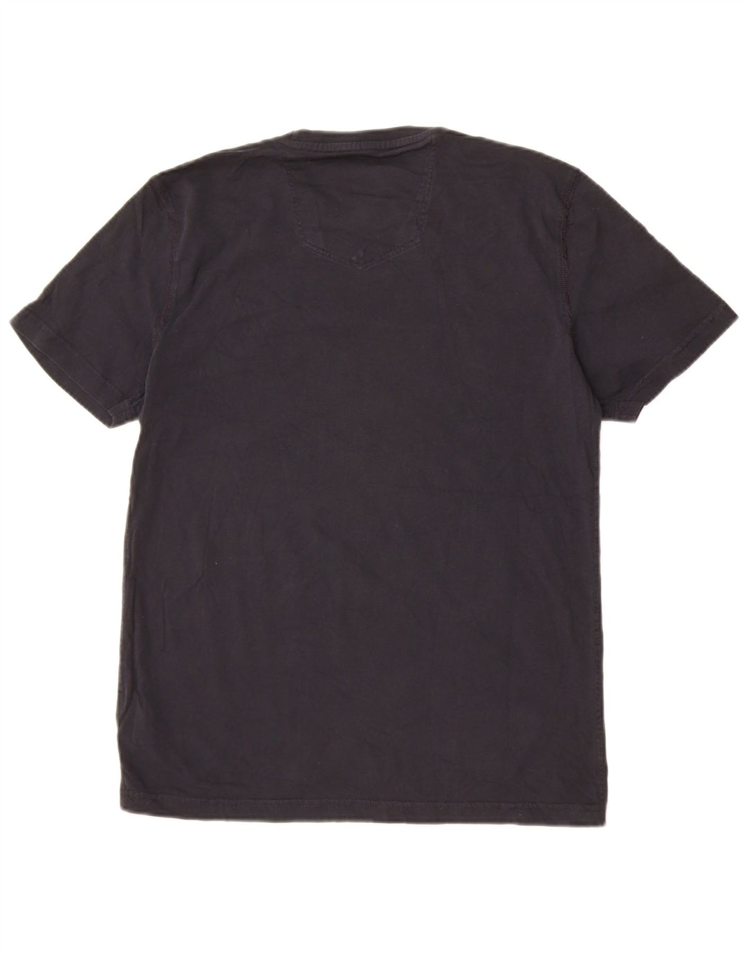 T-shirt męski Fat Face, średni czarny, bawełniany
