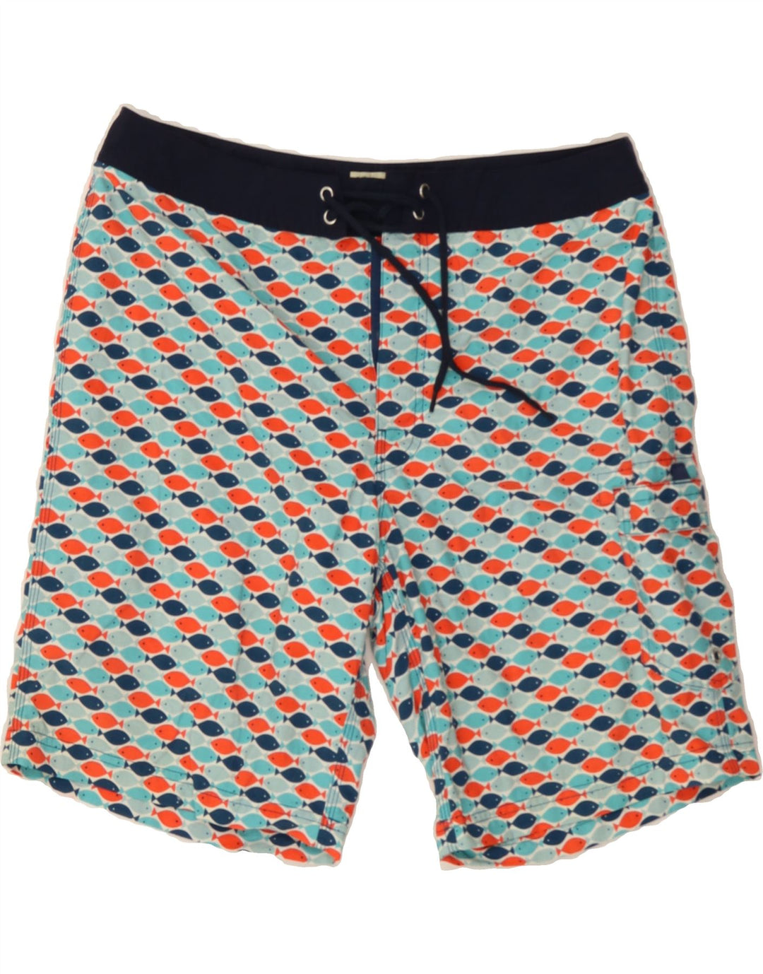J. CREW Mens Graphic Swimming Shorts Medium Multicoloured Nylon Vintage J. Crew and Second-Hand J. Crew from Messina Hembry 