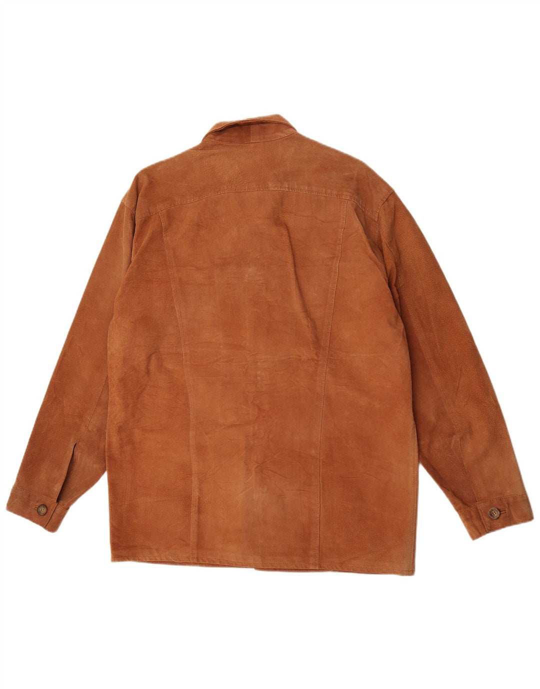 Vintage męska zamszowa kurtka UK 38 średni brąz