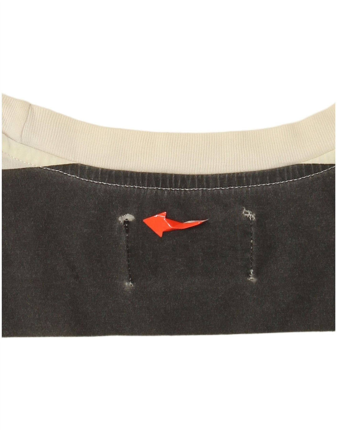 Damska koszulka Converse z grafiką Top UK 16, duża, bawełniana w białe paski