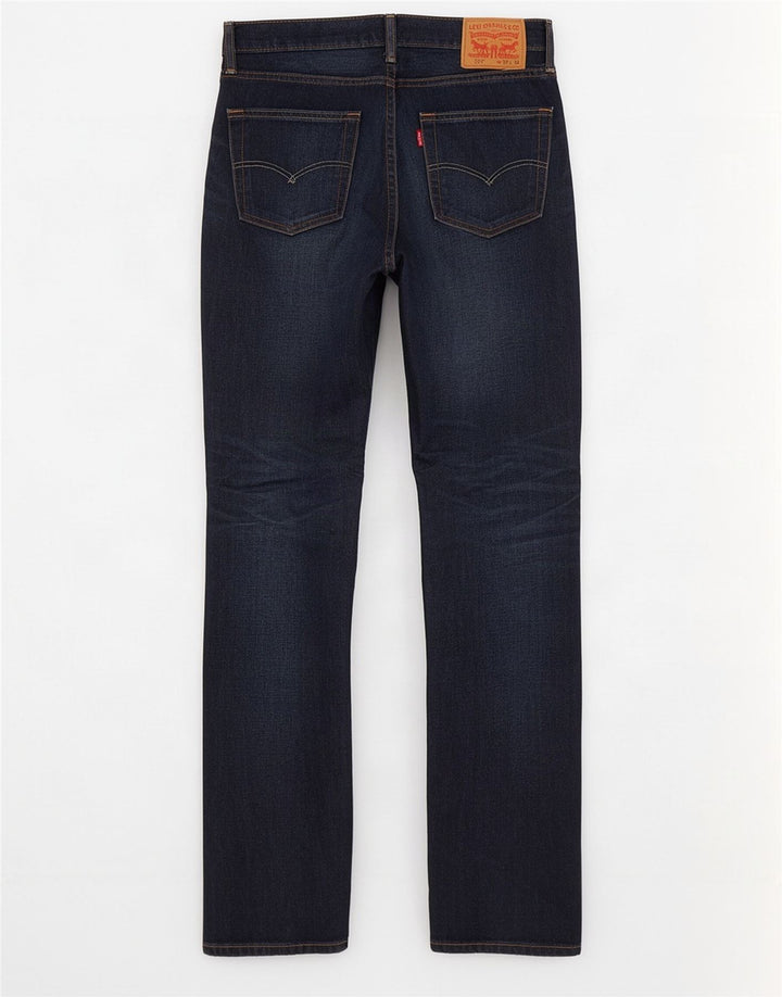 Męskie jeansy Levi's 511 Slim W32 L34 Granatowa bawełna