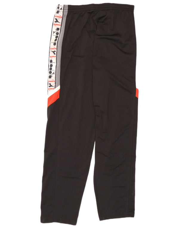 Męskie spodnie dresowe Diadora UK 46 XL w kolorze czarnym