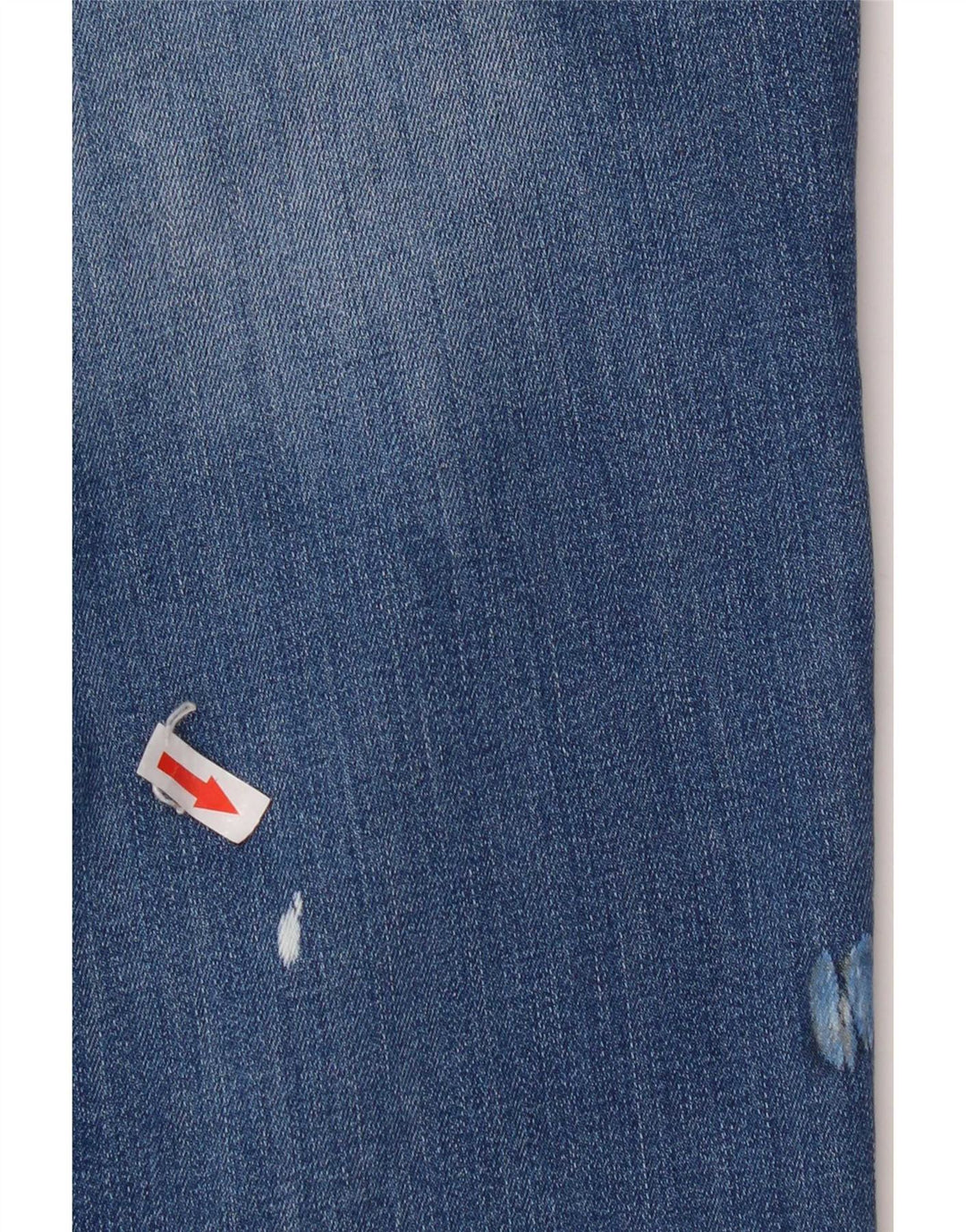 Damskie jeansy Lee Marion Straight W30 L31 Niebieskie bawełniane