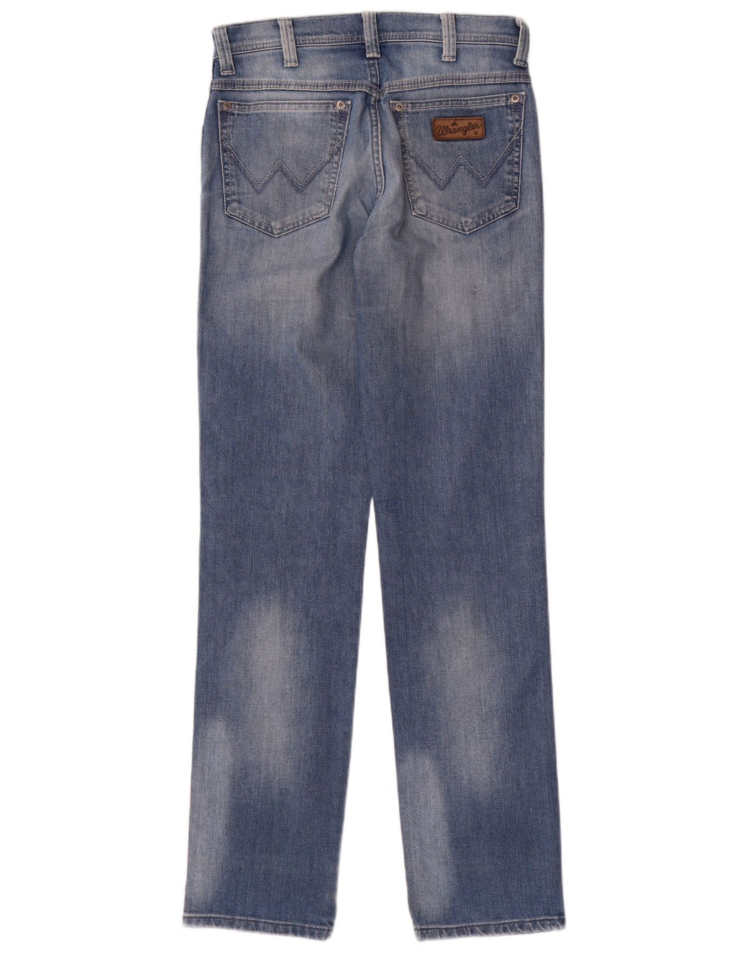 Damskie jeansy WRANGLER Texas Stretch Straight W31 L34 Niebieskie, bawełniane