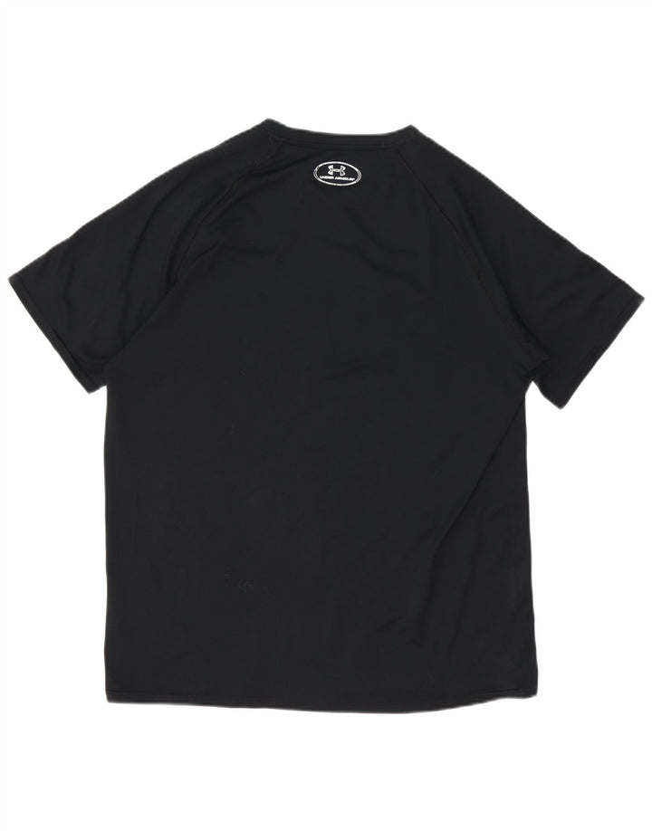 Męska koszulka t-shirt Under Armour Heat Gear, średnia czarna