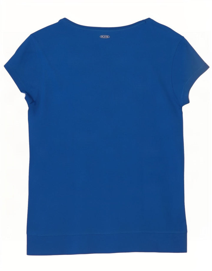 Damska koszulka Reebok Top UK 8/10 Small Blue Polyester