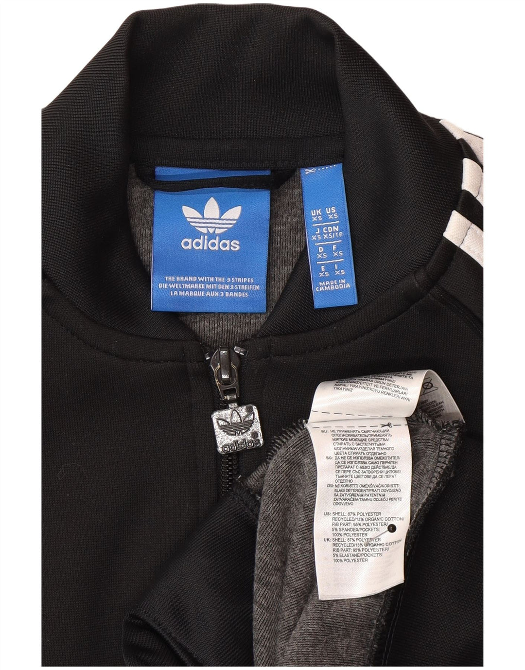 Damska bluza dresowa Adidas UK 6 XS czarna