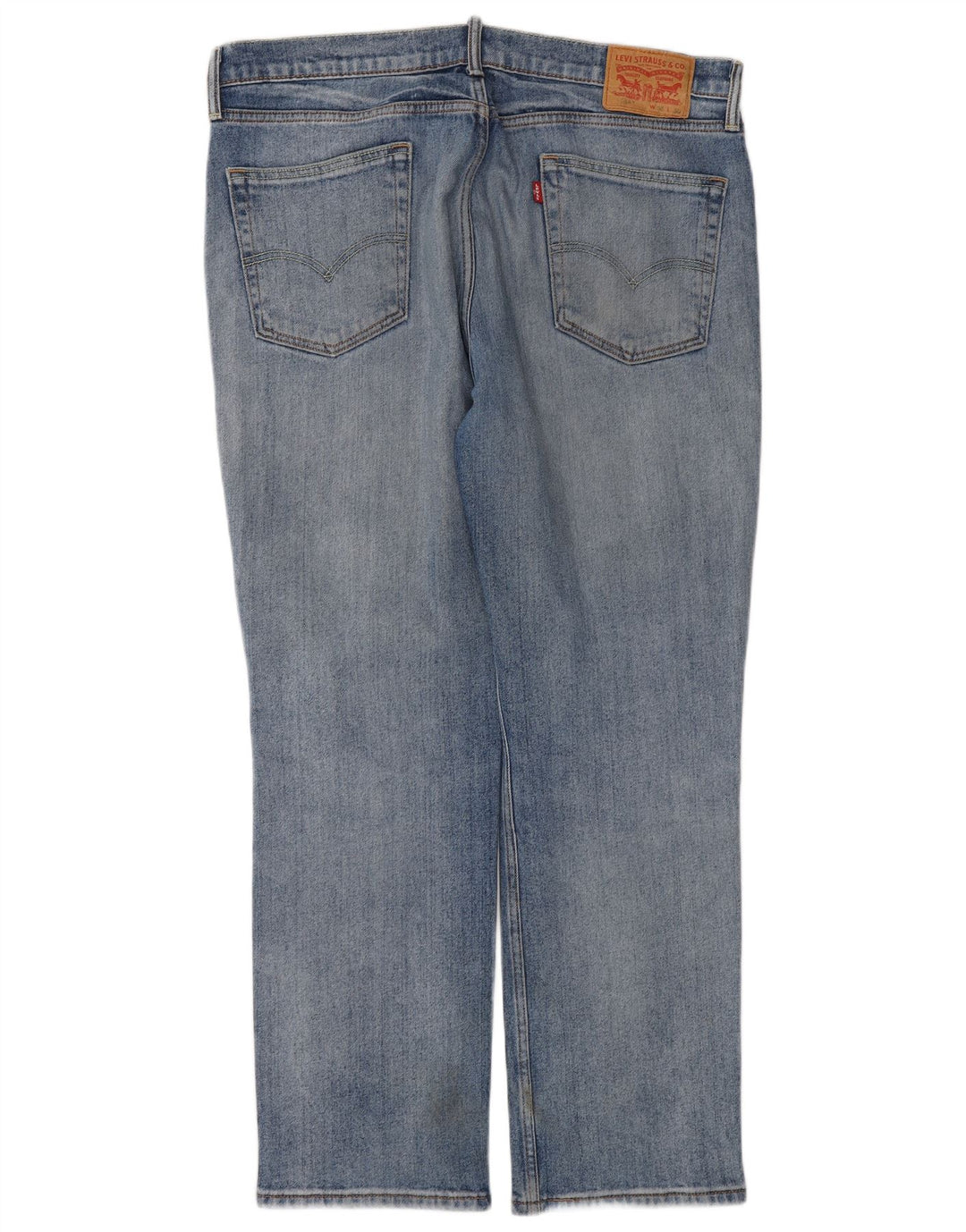 Męskie jeansy Levi's 514 Straight W36 L30 Niebieskie bawełniane