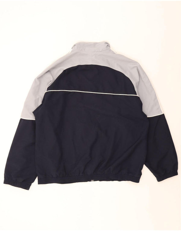 Adidas Męska bluza dresowa Top Jacket UK 40/42 Średni granatowy kolor blokowy