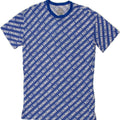COLMAR Mens Graphic T-Shirt Top Small Blue Cotton Vintage Colmar and Second-Hand Colmar from Messina Hembry 