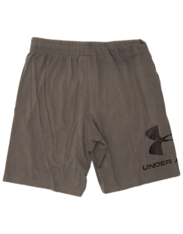 Under Armour Mens Graphic Sport Shorts Large Grey