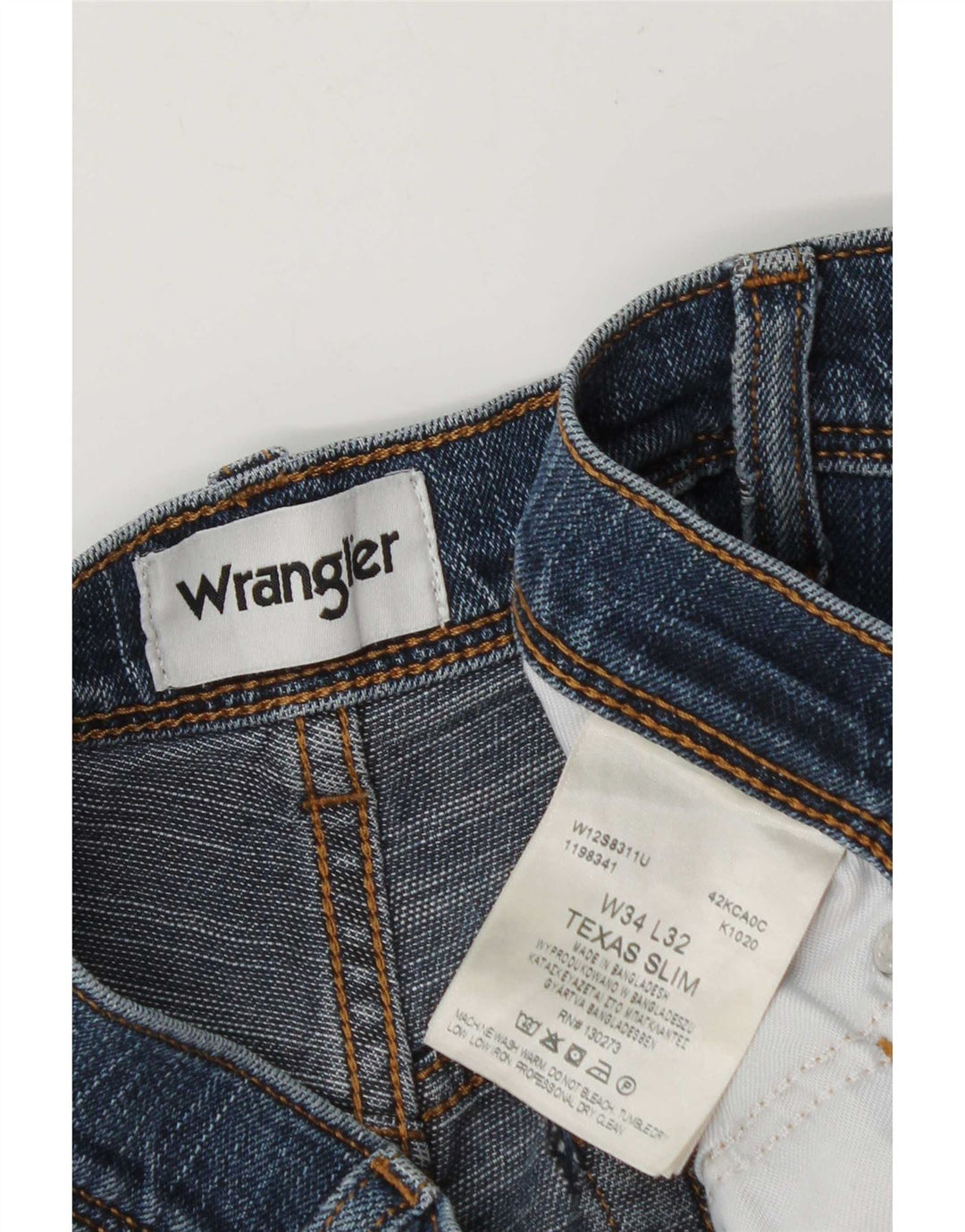Męskie jeansy Wrangler W34 L32 Niebieskie bawełniane