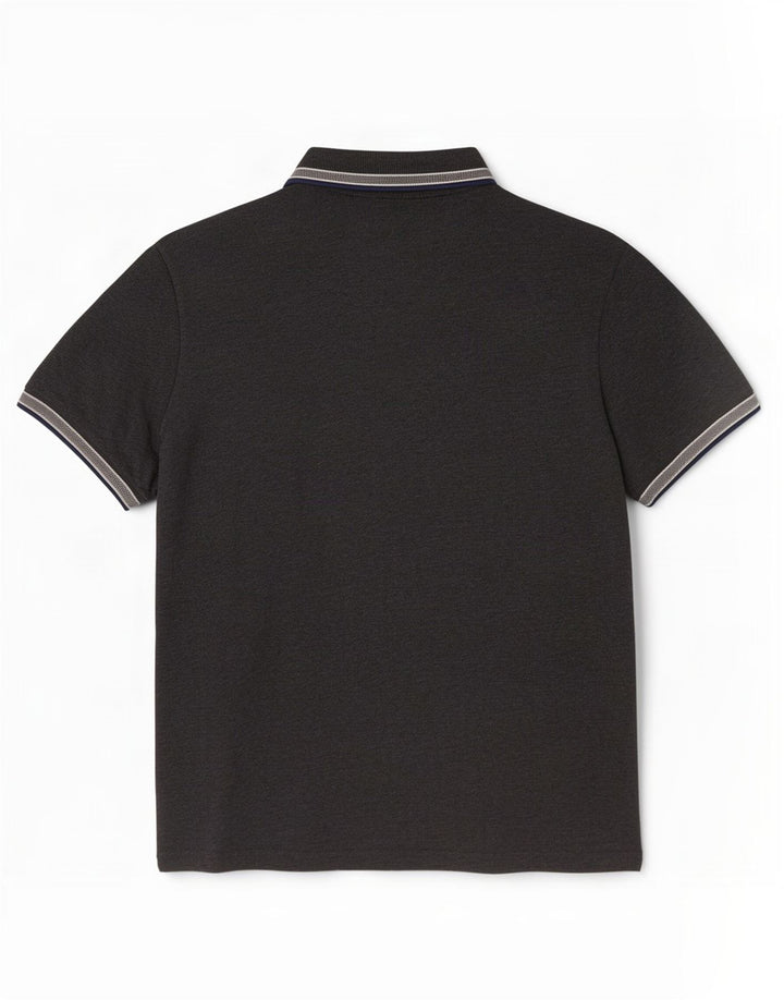 Męska koszulka polo Hugo Boss, duża, szara, bawełniana