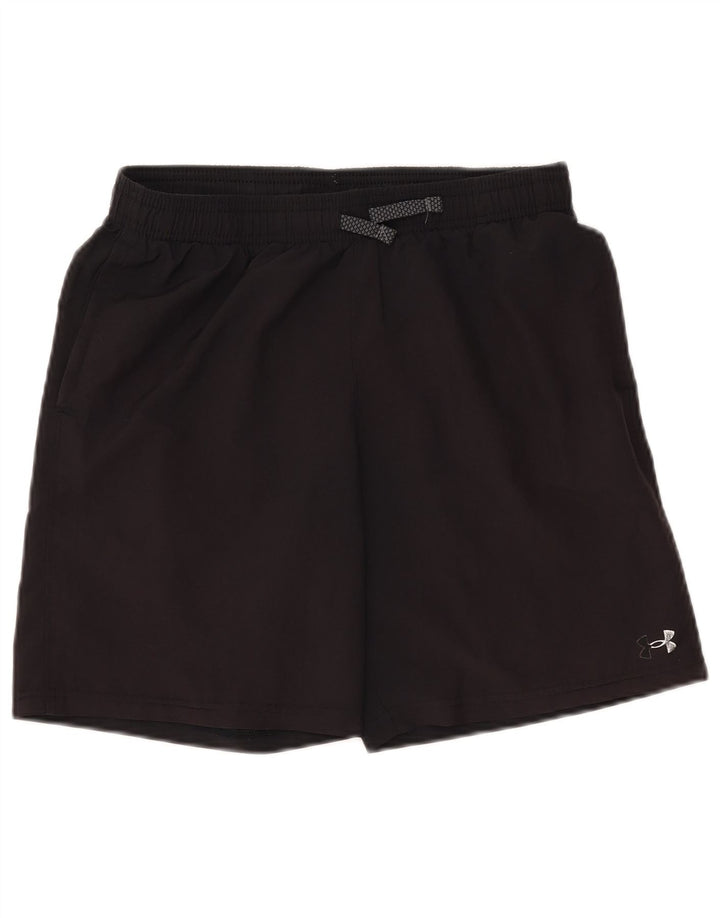 Chłopięce spodenki sportowe Under Armour 13-14 lat XL, czarny poliester