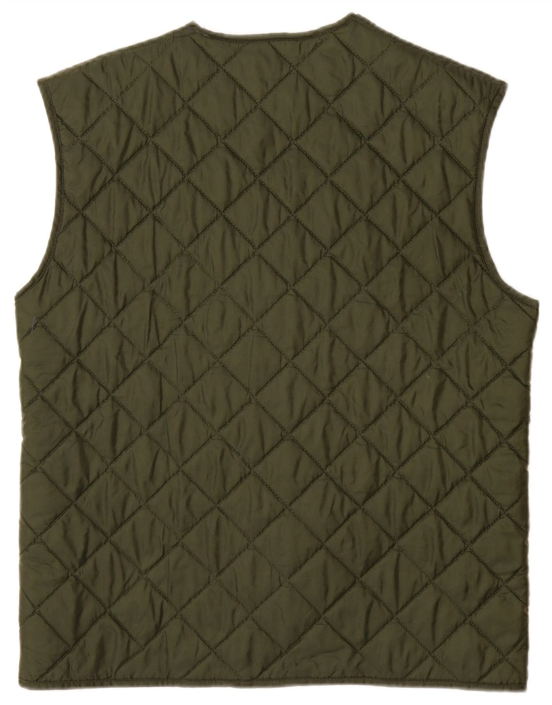 Męska pikowana kamizelka SLAM UK 38 Medium Khaki Nylon