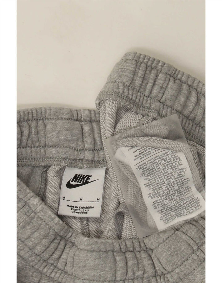 Męskie spodnie dresowe Nike Joggers Średnioszary, bawełniany nakrapiany