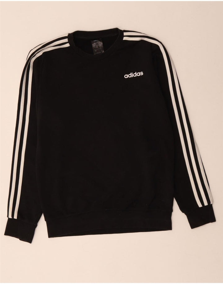 Bluza męska ADIDAS, mała, czarna, bawełniana