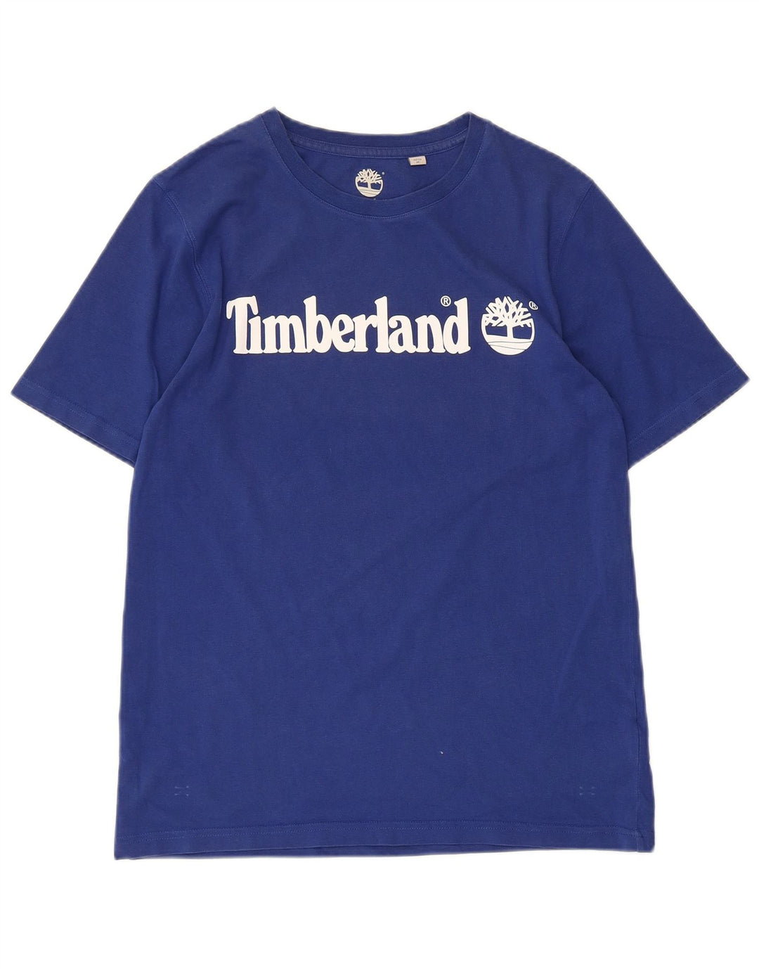 Chłopięca koszulka z grafiką Timberland, 15-16 lat, średnia niebieska bawełna