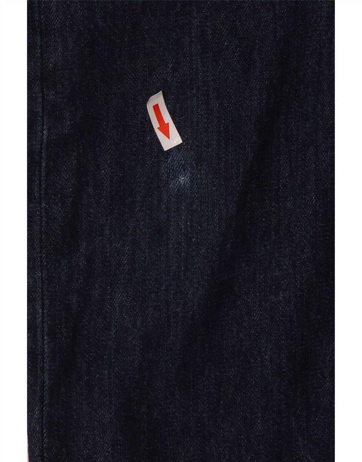 Męskie jeansy Levi's 501 Straight W33 L34 Niebieskie bawełniane