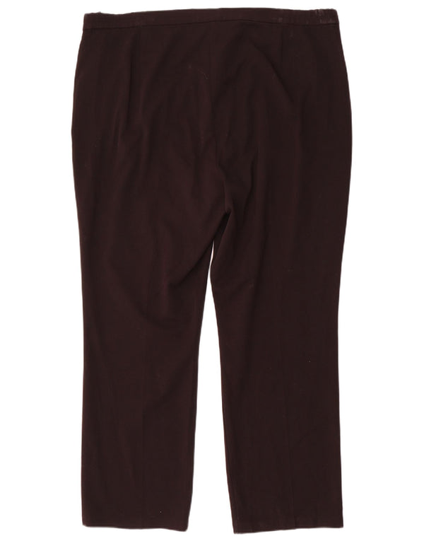Marks & Spencer Damskie proste spodnie codzienne UK 18 XL W40 L30 Czarne